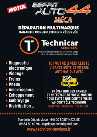 Photo publiée sur la fiche Google de Esprit auto 44 meca Technicar Service, Saint-Nazaire