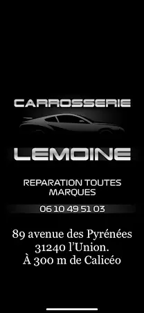 Photo publiée sur la fiche Google de Carrosserie LEMOINE, L'Union