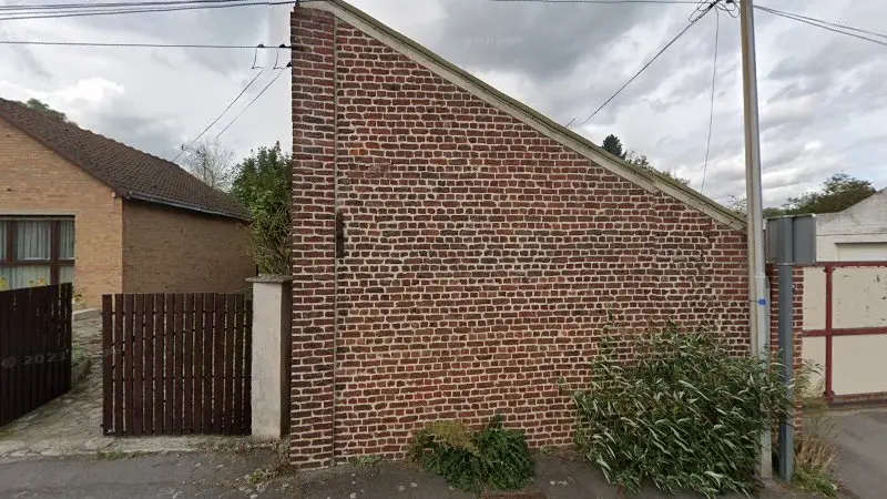 Vue de la rue devant D.A CARS, Condé-sur-l'Escaut
