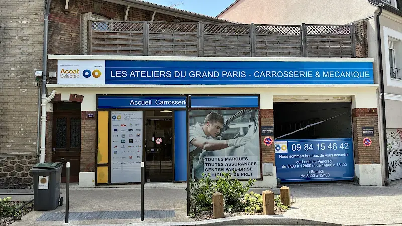 Photo publiée sur la fiche Google de Les Ateliers du Grand Paris - Atelier carrosserie & Mécanique toutes marques., Montrouge