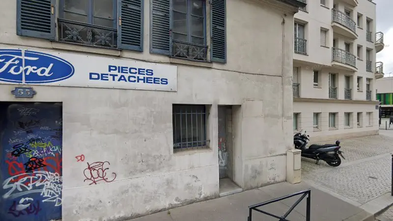 Vue de la rue devant O.A.B Pieces Detachees, Boulogne-Billancourt