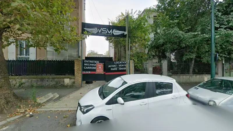 Vue de la rue devant Garage ADT, Épinay-sur-Seine