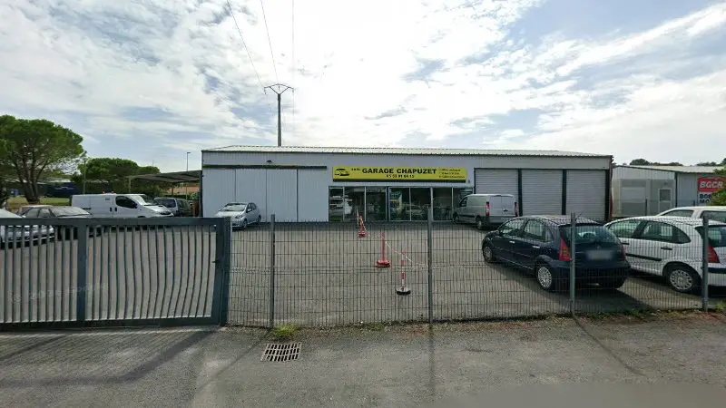 Vue de la rue devant France Pare-Brise - Chez Garage Chapuzet, Ribérac