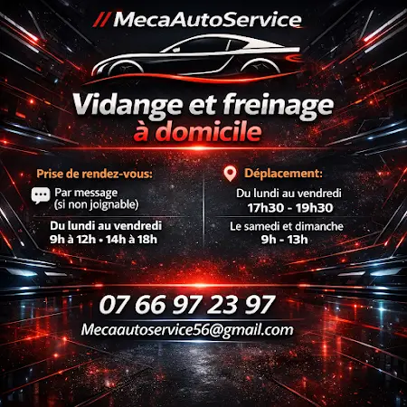 Photo publiée sur la fiche Google de MecaAutoService56 | Vidanges et freinage a domicile, Erdeven