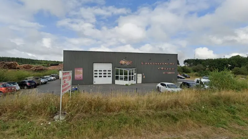 Vue de la rue devant Carrosserie de l'Arzon - MOTRIO, Craponne-sur-Arzon