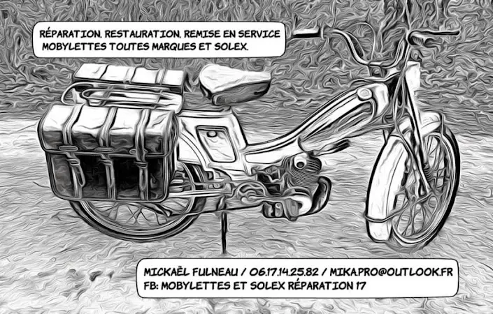 Photo publiée sur la fiche Google de Mobylettes et solex réparation 17 et motoculture., Plassay