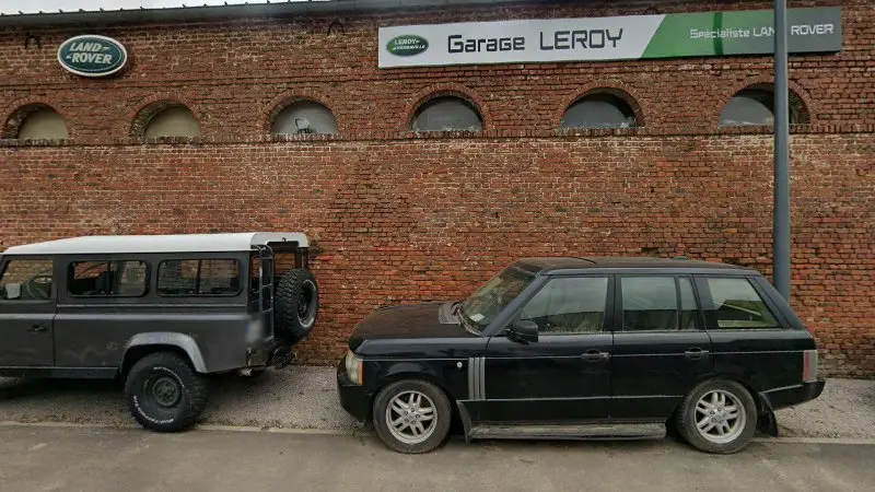 Vue de la rue devant Eurorepar Garage Leroy, Hermaville