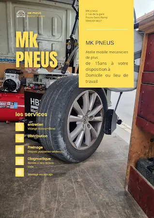 Photo publiée sur la fiche Google de MK PNEUS, Pouru-Saint-Remy