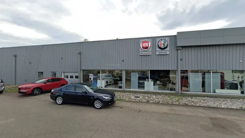 Vue de la rue devant C.A.S.ARC MOTORS Alfa Romeo, Colmar