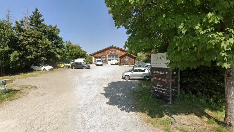 Vue de la rue devant GARAGE PREMIER - GARAGE DE LA TUILIÈRE, Contamine-sur-Arve