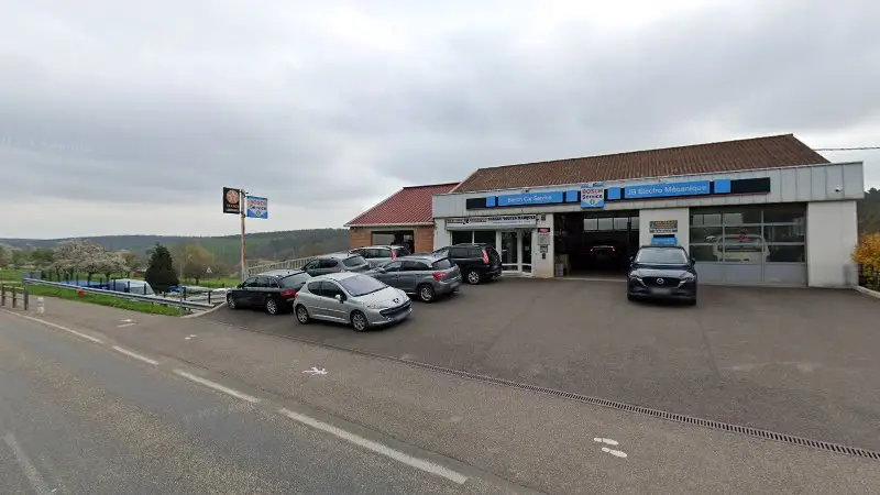 Vue de la rue devant JB Électro Mécanique Mollkirch - Bosch Car Service, Mollkirch