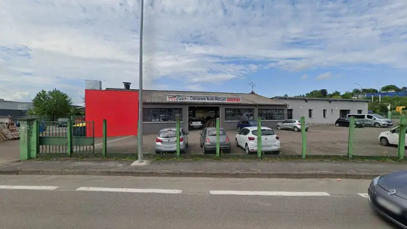 Vue de la rue devant CARROSSERIE MSCAR25, Besançon