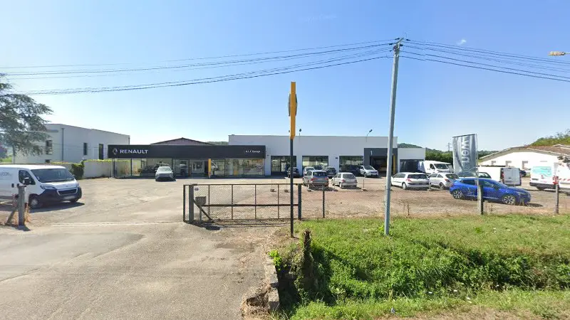 Vue de la rue devant Renault - ALC Garage - Sainte Livrade sur Lot, Sainte-Livrade-sur-Lot