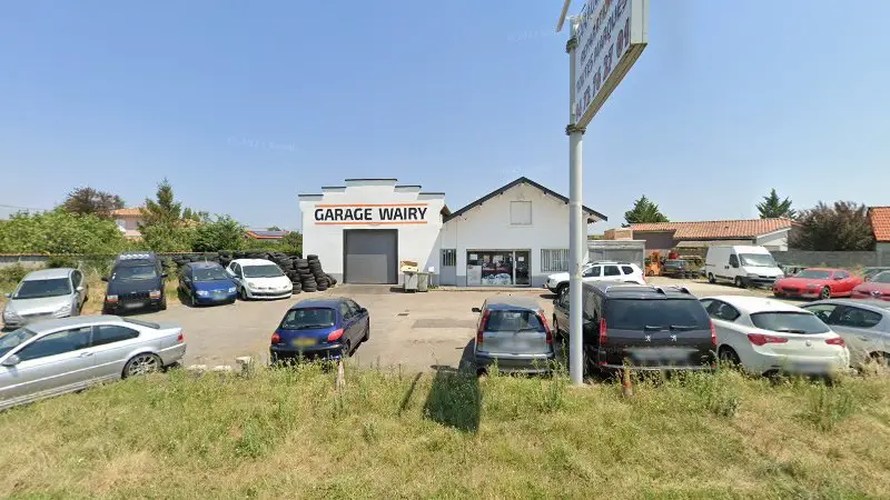 Vue de la rue devant GARAGE MICHEL WAIRY AUTO, Diémoz