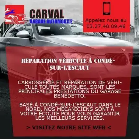 Photo publiée sur la fiche Google de SARL CARVAL GARAGE BENEDETTO EUROREPAR, Condé-sur-l'Escaut