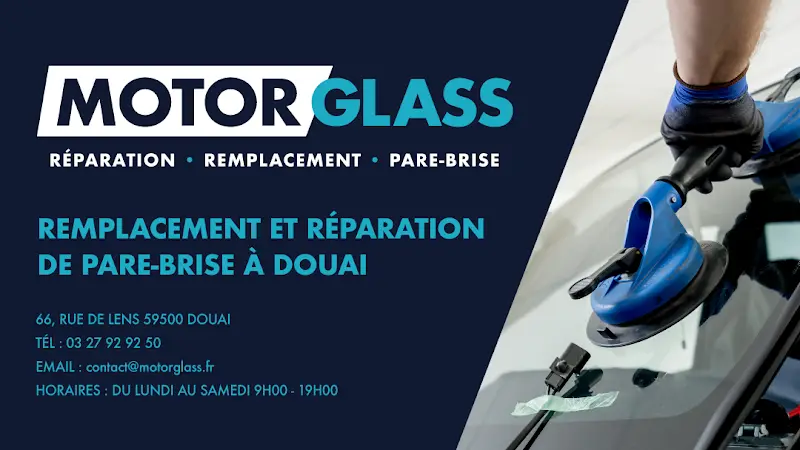 Photo publiée sur la fiche Google de Motor Glass : Remplacement et réparation de Pare-Brise à DOUAI, Douai