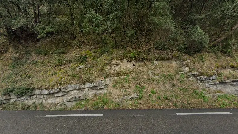 Vue de la rue devant GARAGE SAS CHRONO, Maruéjols-lès-Gardon
