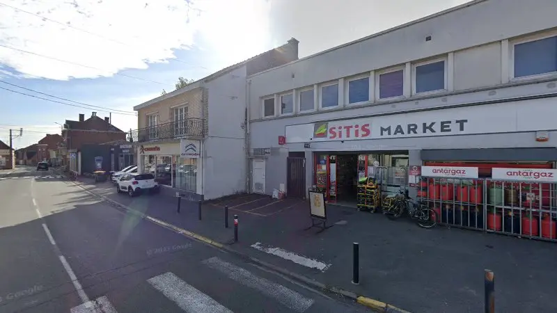 Vue de la rue devant Koleczko Dominique, Ostricourt