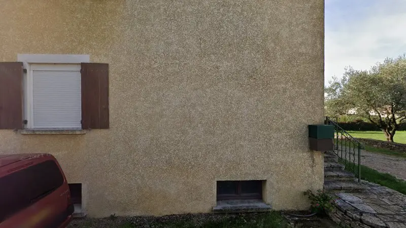 Vue de la rue devant polemecasport, Saint-Hilaire-de-Brethmas