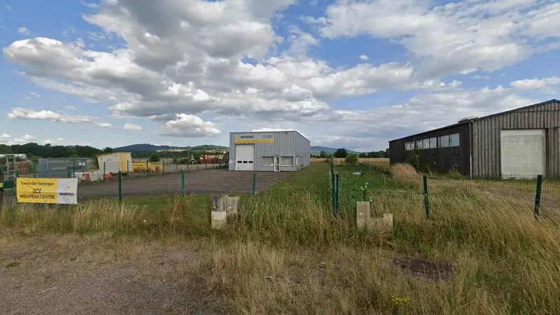 Vue de la rue devant Centre de contrôle technique NORISKO ETANG SUR ARROUX, Étang-sur-Arroux