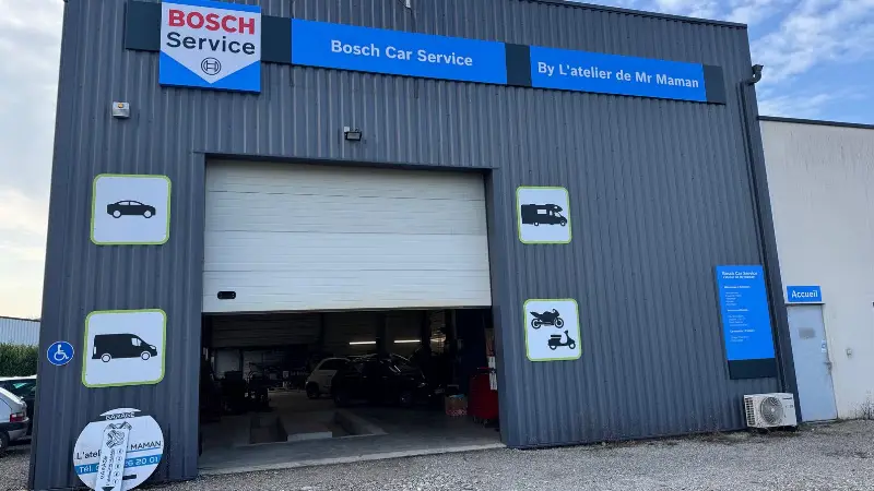 Photo publiée sur la fiche Google de L’atelier de Mr Maman - Bosch Car Service, La Frette
