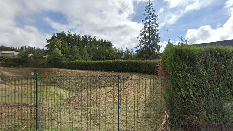 Vue de la rue devant Brunon Thierry, Saint-Pal-de-Mons