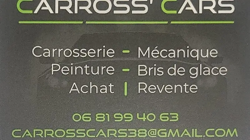Photo publiée sur la fiche Google de CARROSS'CARS, Tullins