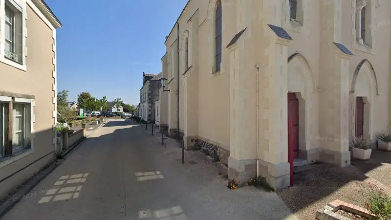 Vue de la rue devant Fresneau Dominique, Saint-Martin-du-Fouilloux