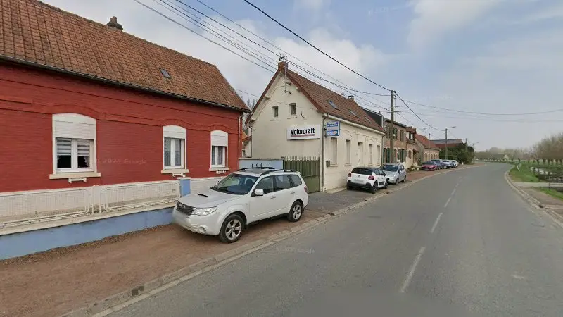Vue de la rue devant GARAGE DU COJEUL, Hénin-sur-Cojeul