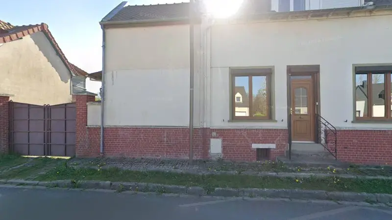 Vue de la rue devant DELCOURT Willy (L' Atelier), Bacouel-sur-Selle