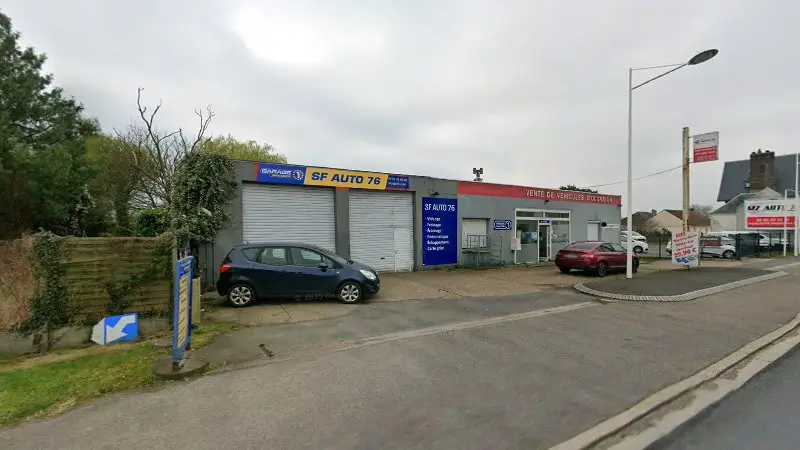 Vue de la rue devant GARAGE PREMIER - SFAUTO76, Gainneville
