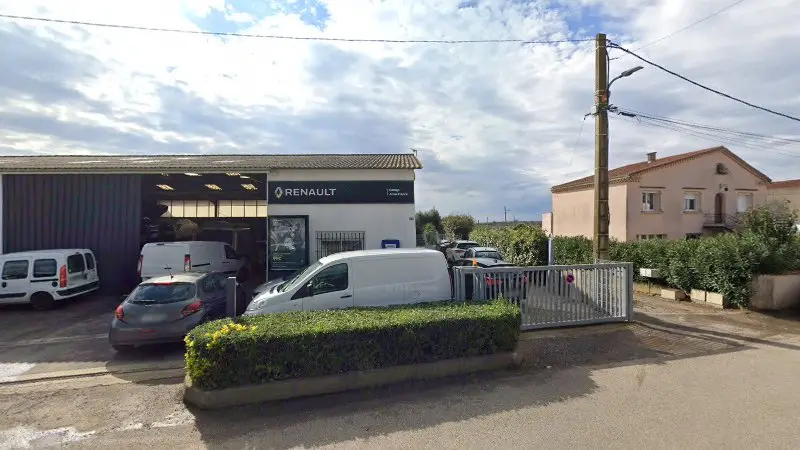 Vue de la rue devant Garage Arnal Franck - MOTRIO, Adissan