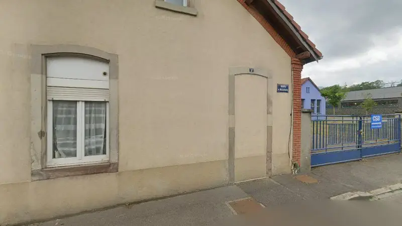 Vue de la rue devant Centre de Sous-Traitance d'Alsace C.S.A., Masevaux-Niederbruck