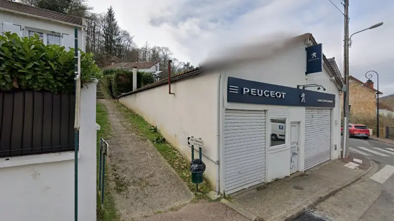 Vue de la rue devant GARAGE DU VAL D ALBIAN, Jouy-en-Josas